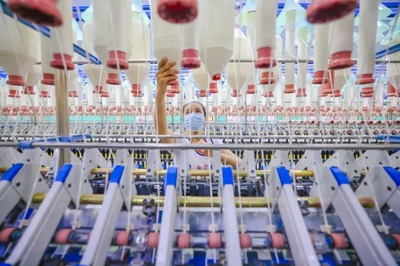 2023年博州工業經濟穩中向好 紡紗銷售推動產業升級